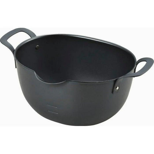 Aikata Tempura Pot (Iron Fryer, Spout Included)