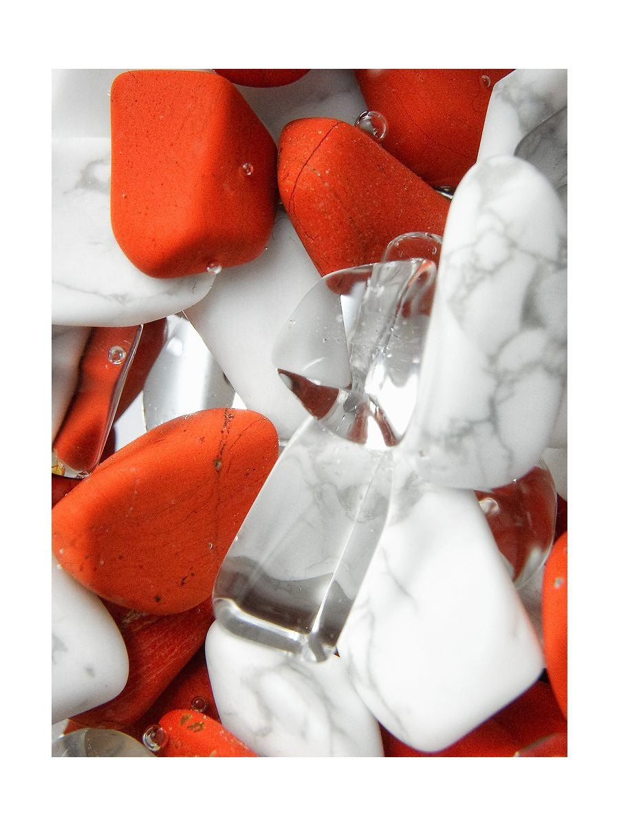 Vitajuwel Via Gempod - Fitness (Red Jasper - Magnesite - Clear Quartz)