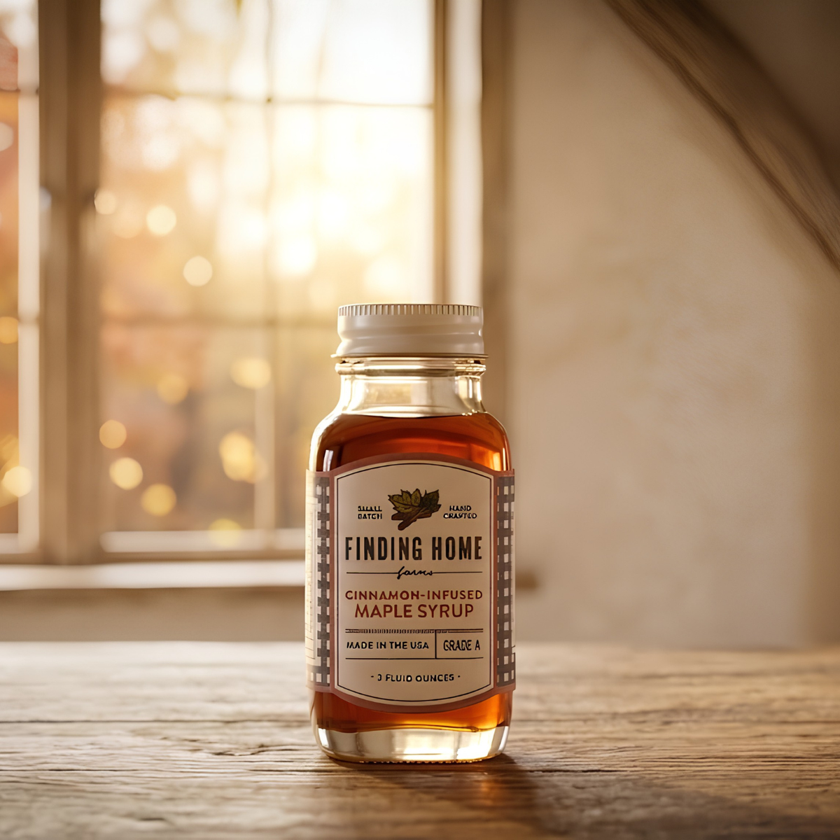 Finding Home Farms cinnamon infused maple syrup