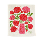 Edible Flowers Sponge Cloth Set Of 3