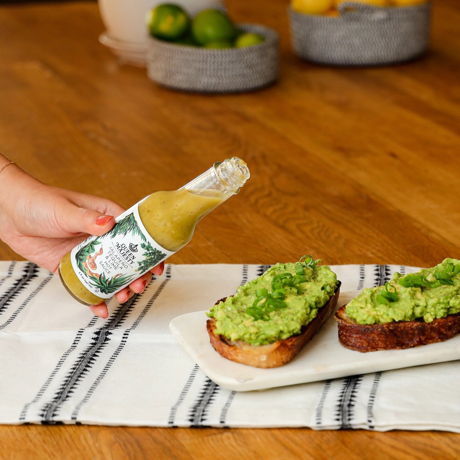 Queen Majesty Jalapeño Tequila & Lime Hot Sauce - 5oz