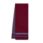 Scholar Scarf Burgundy/Grey - Shen Yun Collections