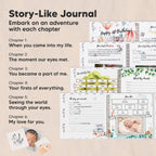 KeaBabies Baby First Years Memory Book - AdventureLand