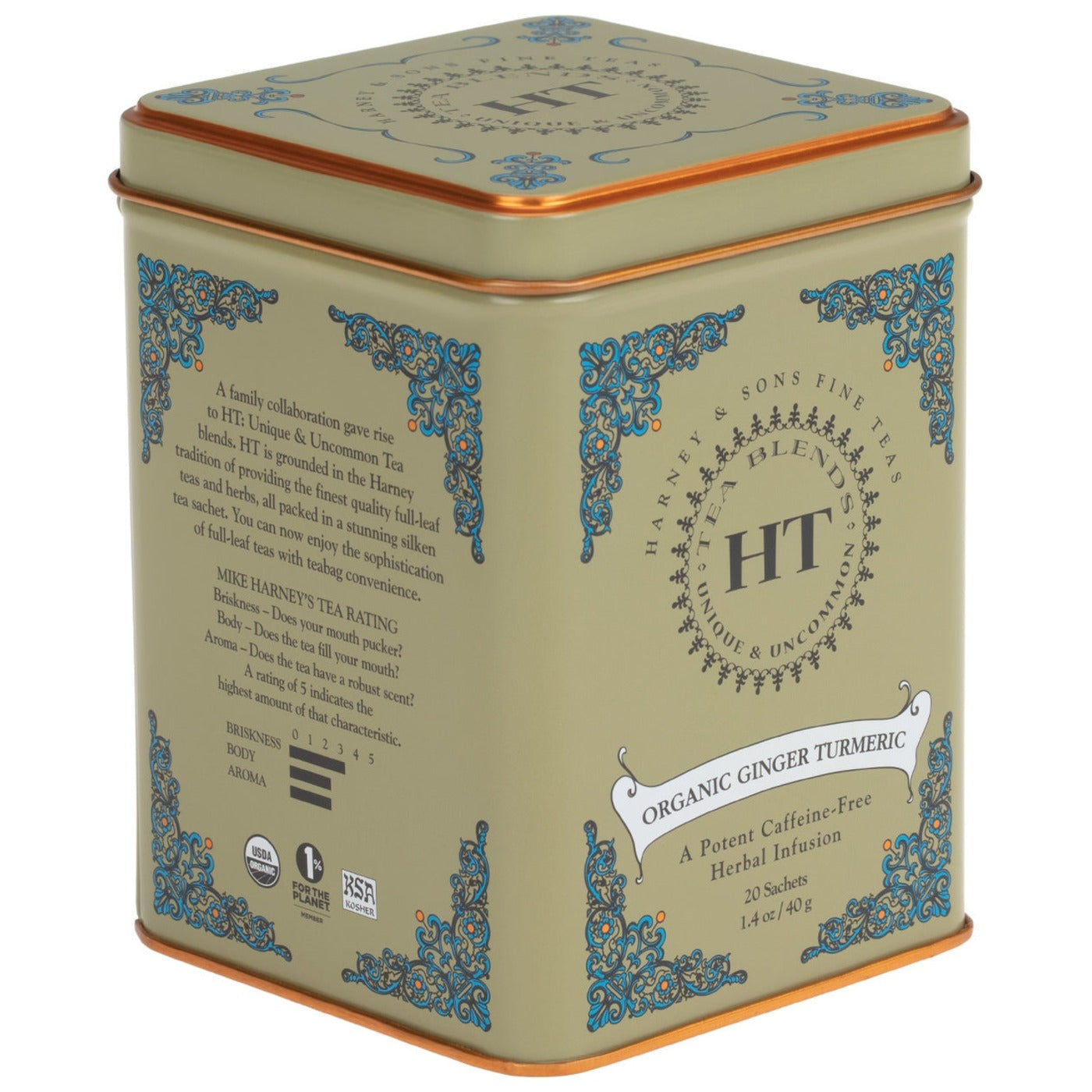 Organic Ginger Turmeric (20 Sachets)