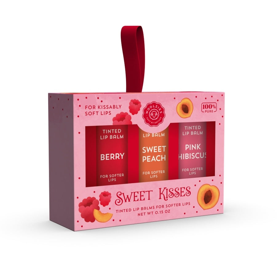 Woolzies Sweet Kisses Tinted Lip Balm Set Of 3