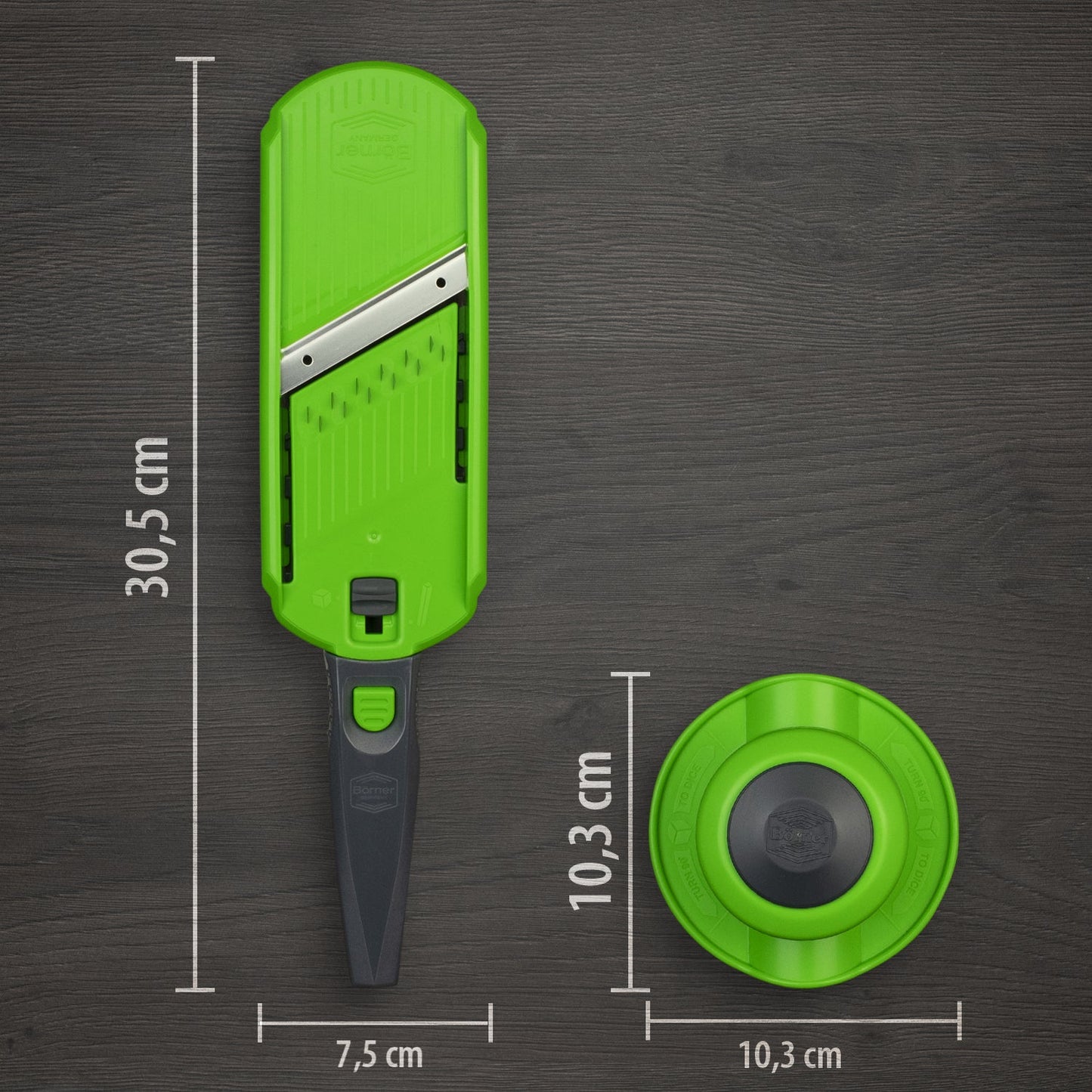 Borner Multi Dicer and Julienne Cutter
