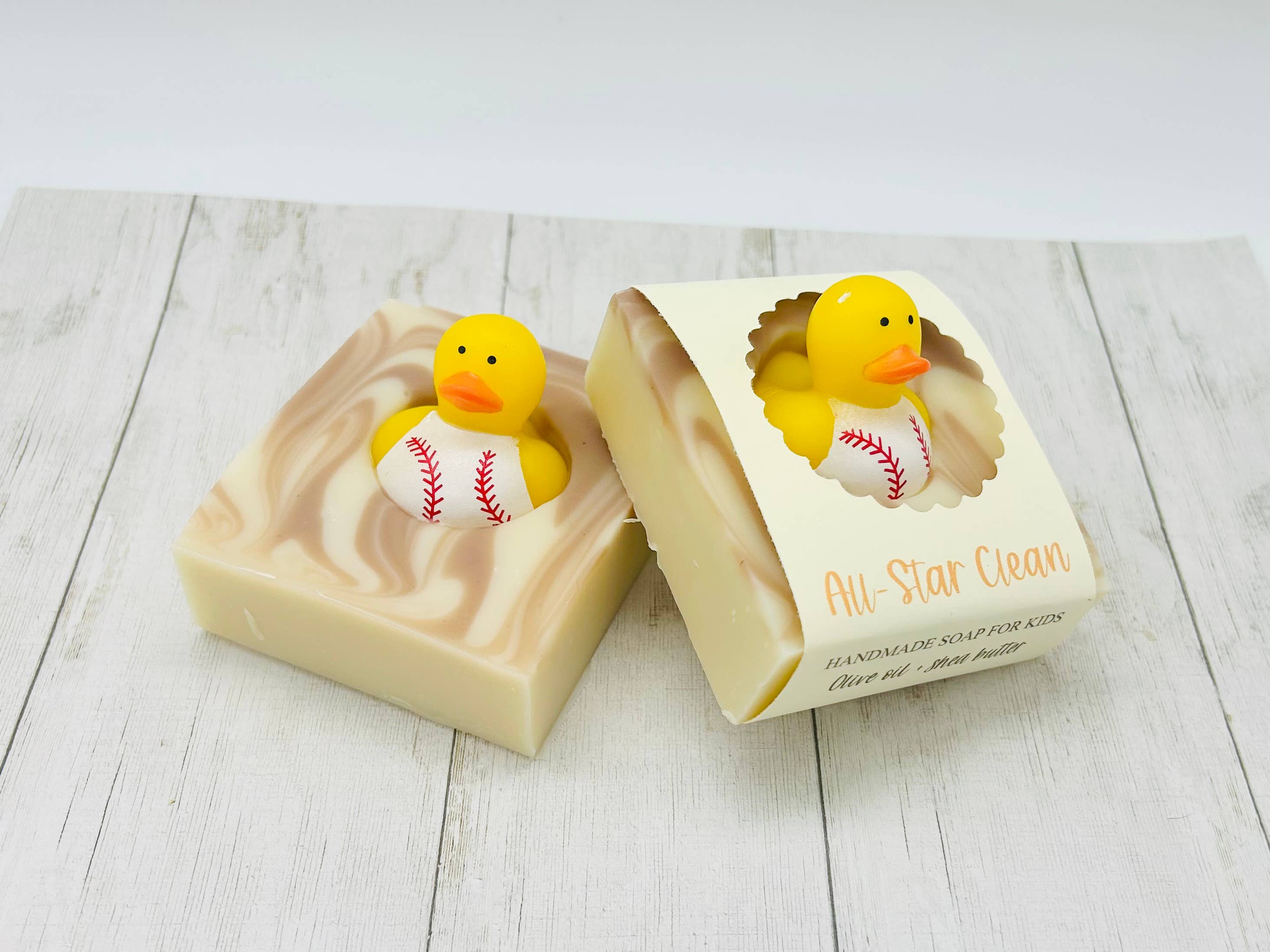All-Star Clean Handmade Soap Bar for Kids VEGAN COLD PROCESS