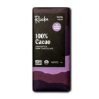 Raaka Chocolate 100% Cacao (No Added Sugar) Chocolate Bar
