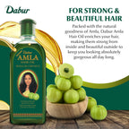 Dabur Amla Hair Oil for strong, beautiful hair enriched with natural Amla goodness
