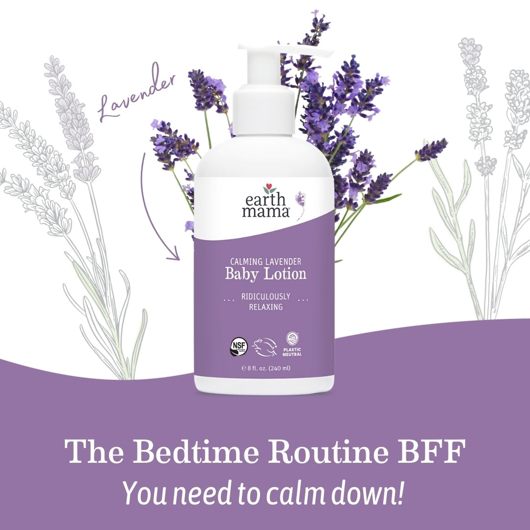 Earth Mama Organics Calming Lavender Baby Lotion