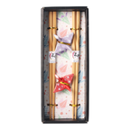 Asanoha Design Origami Crane 2 Pair Chopsticks and Chopsticks Rests Gift Set (1/48)