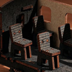 3D wooden steam locomotive puzzle kit
