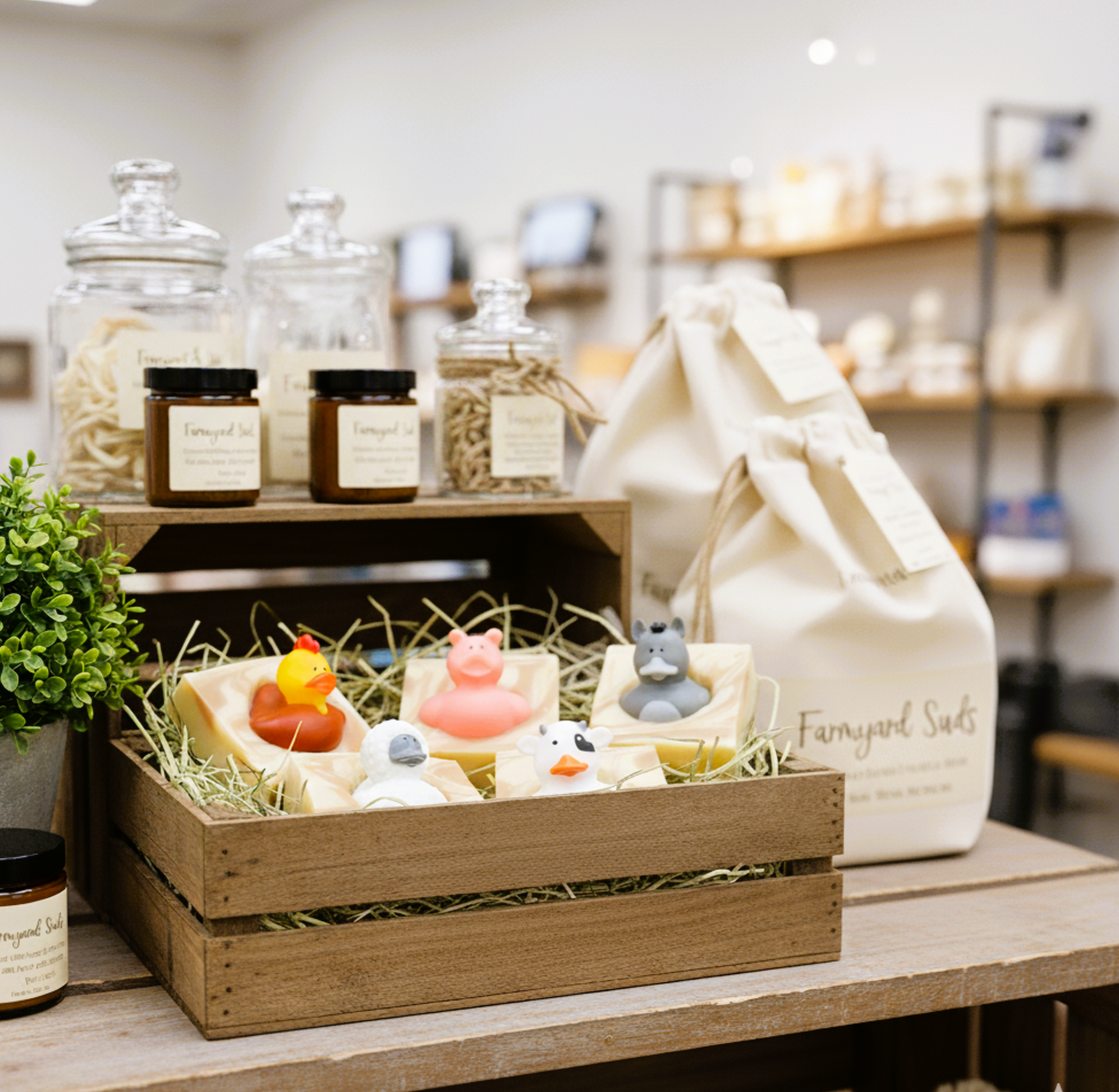 Farmyard Suds Handmade Soap Bar for Kids VEGAN COLD PROCESS