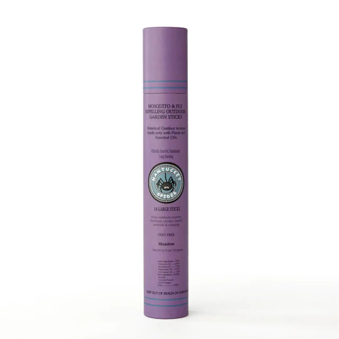 Nantucket Spider Mosquito & Fly Repelling Outdoor Garden Incense Sticks - Meadow