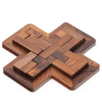 Plus Design Wooden Puzzle Game