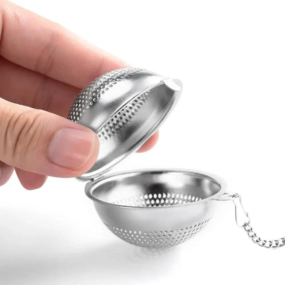 Stainless Steel Ball Tea Infuser, Strainer – 2.1", Rust-Free