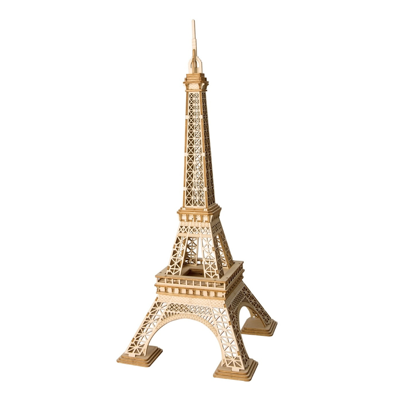 3D Laser Cut Wooden Puzzle - Eiffel Tower