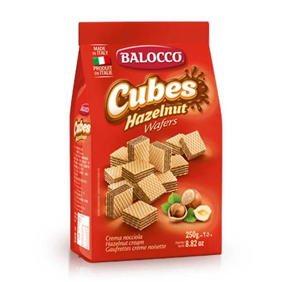 Hazelnut Wafer Cubes