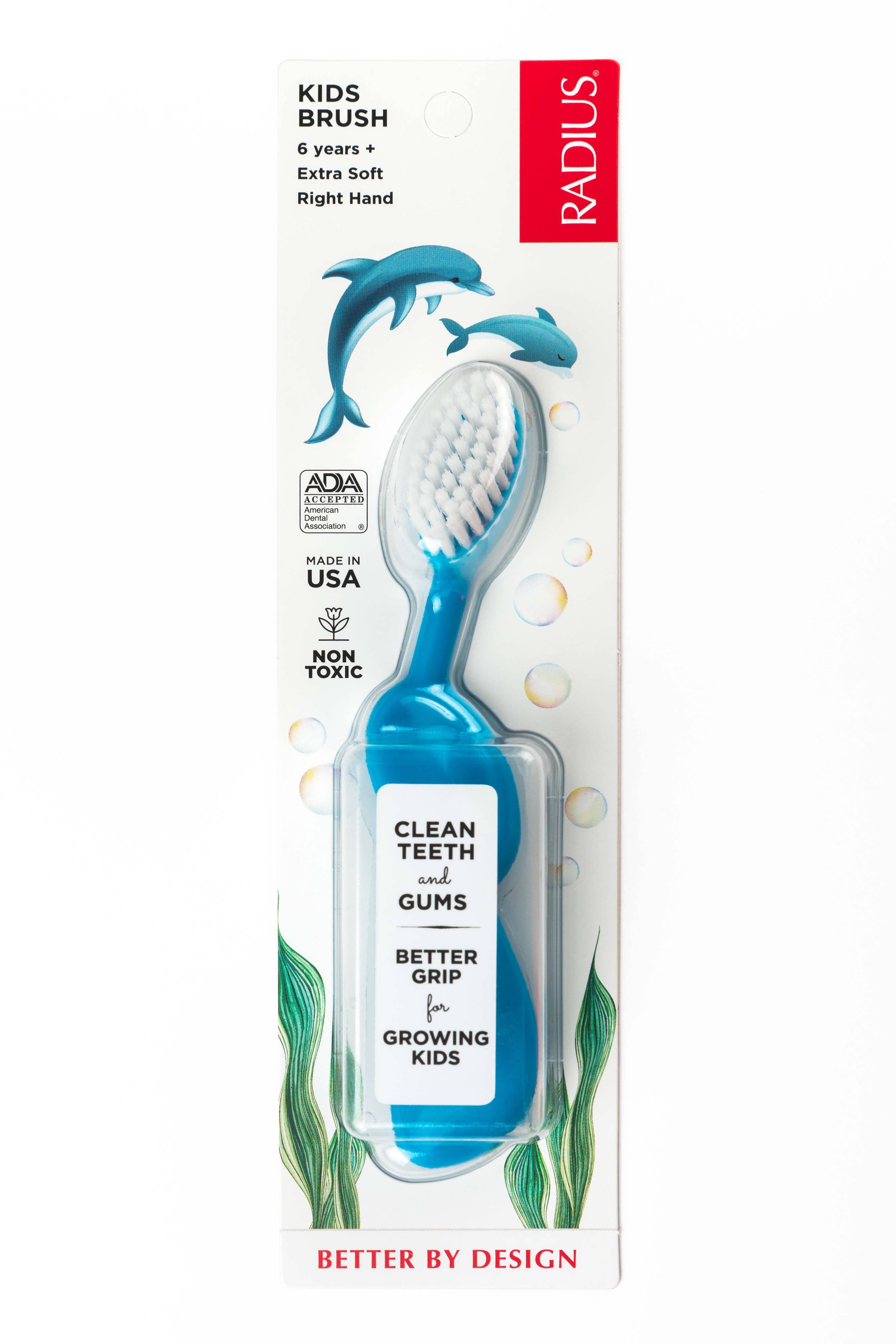 Radius Kidz Brush Toothbrush -  6yrs+ Right Hand
