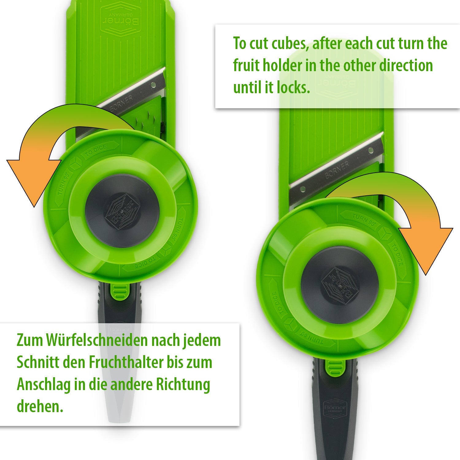 Borner Multi Dicer and Julienne Cutter