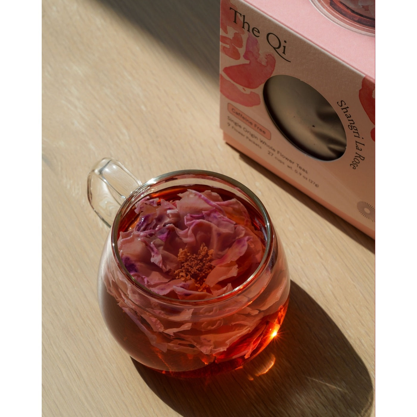 The Qi Shangri-La Rose Flower Tea