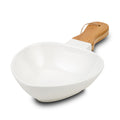 Salad bowl "Terrestrial" with bamboo handle 33cm