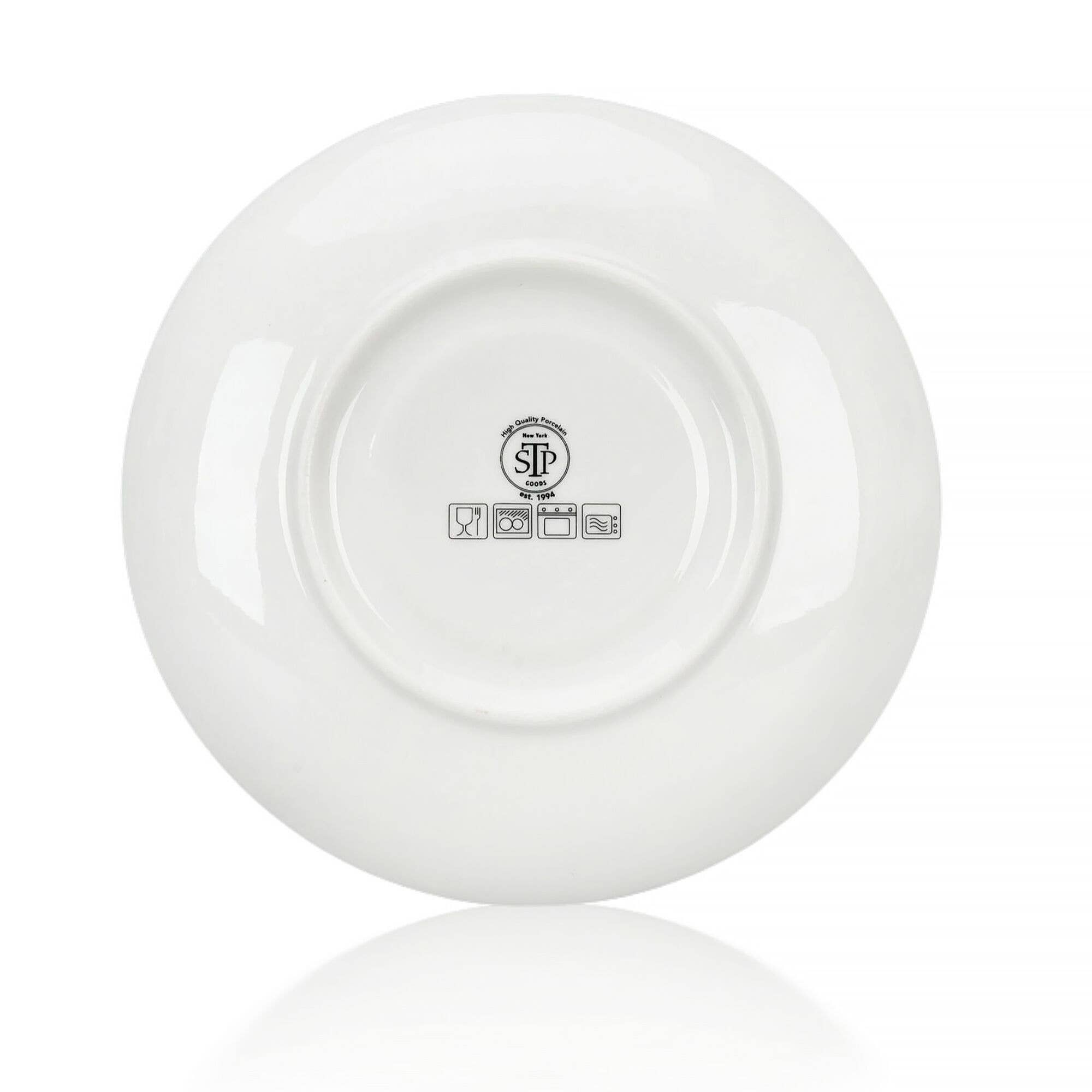 Tea with Honey Porcelain Cup & Saucer Set – Set of 2 (450 ml)
