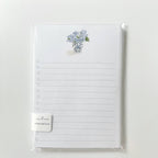 Emily Lex Hobnail Bouquet watercolor checklist pad