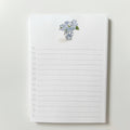 Emily Lex Hobnail Bouquet watercolor checklist pad