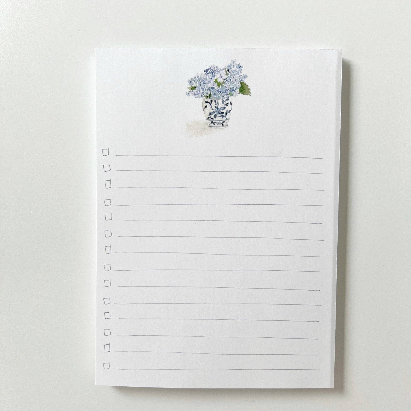 Emily Lex Hobnail Bouquet watercolor checklist pad
