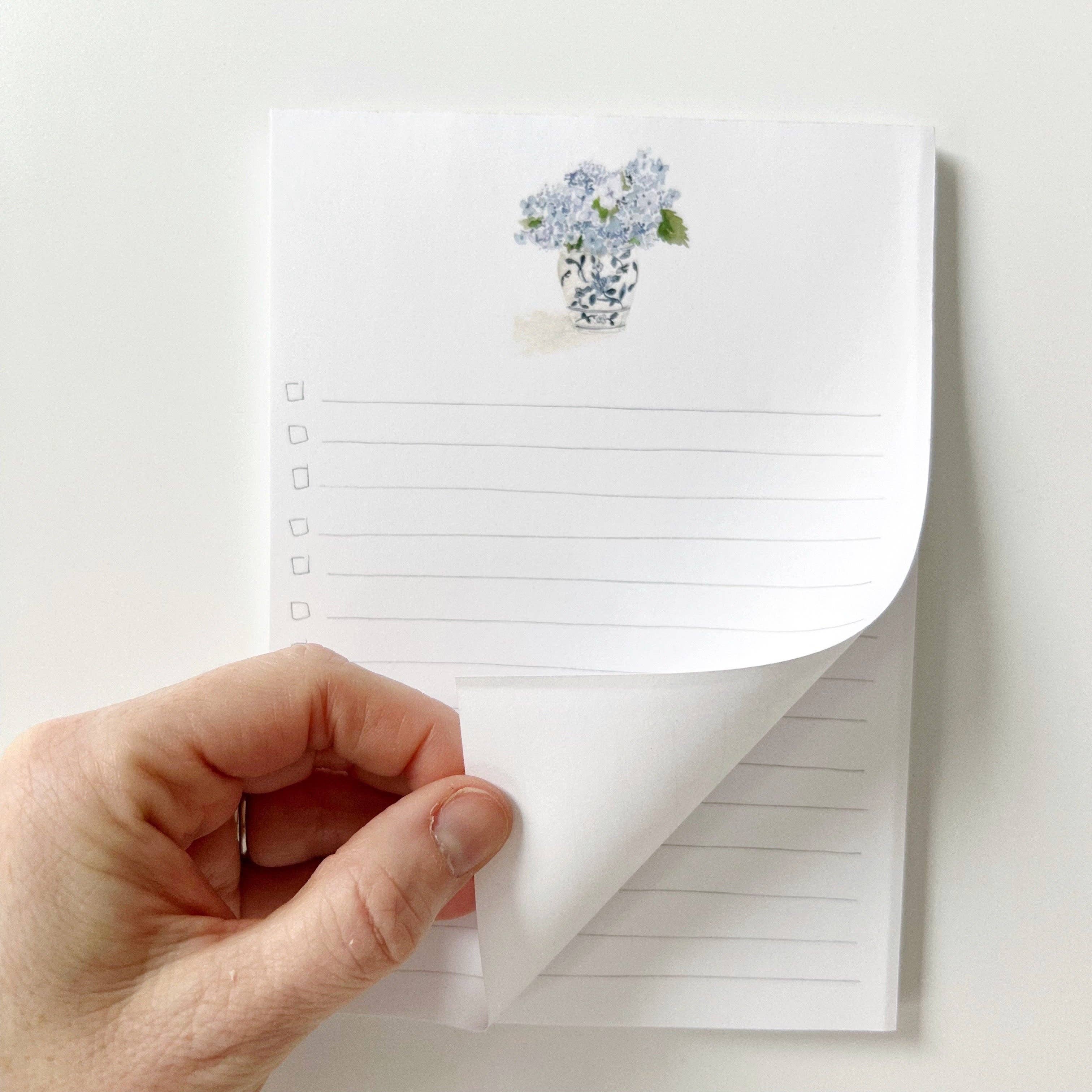 Watercolor to-do list notepad by Emily Lex