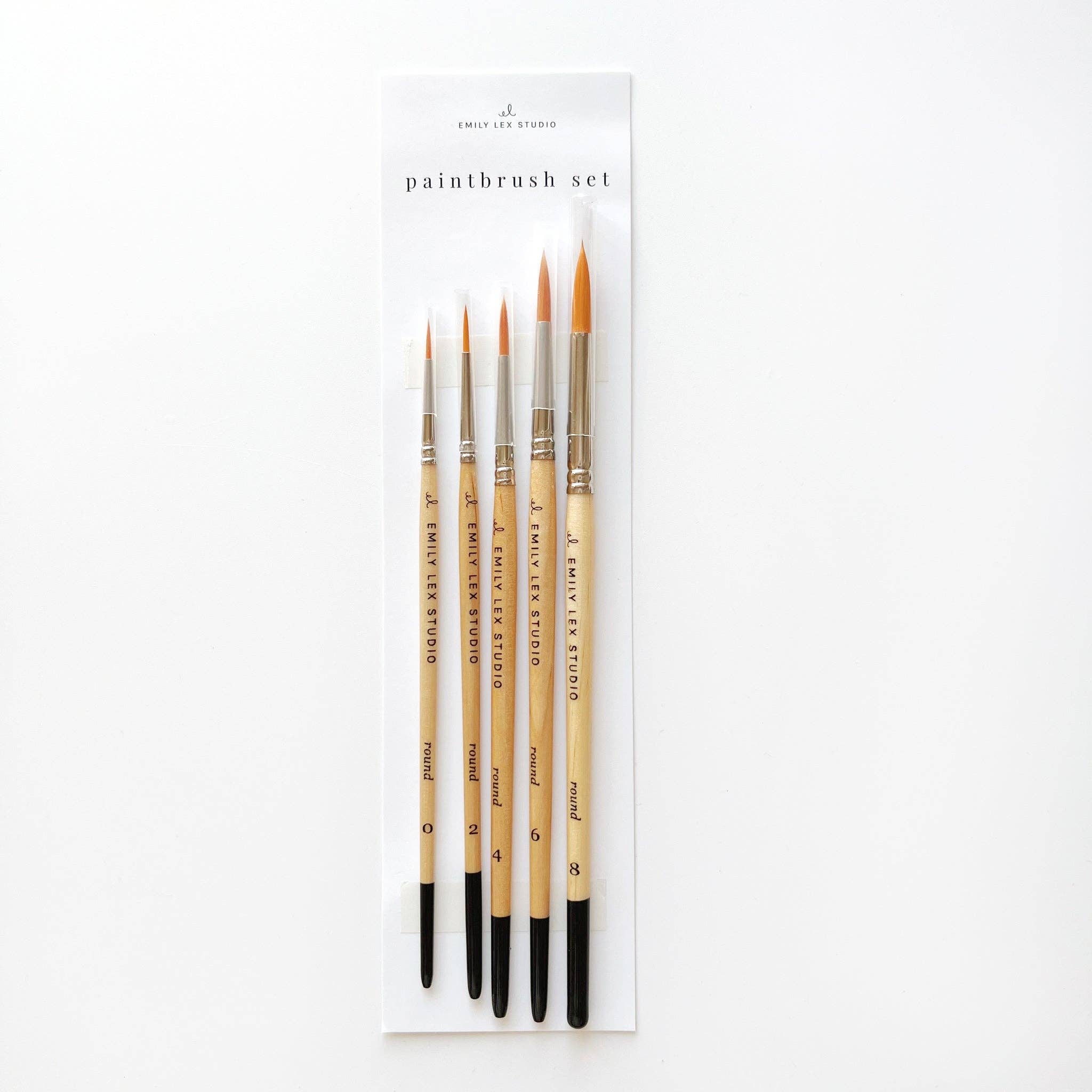 Emily Lex premium watercolor paintbrush set