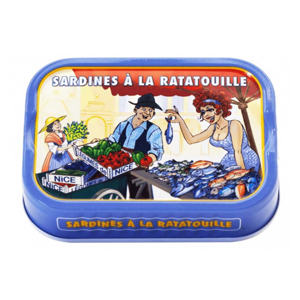 Sardines with Ratatouille