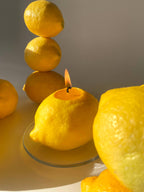 Scandles Yellow Lemon Candle - Large