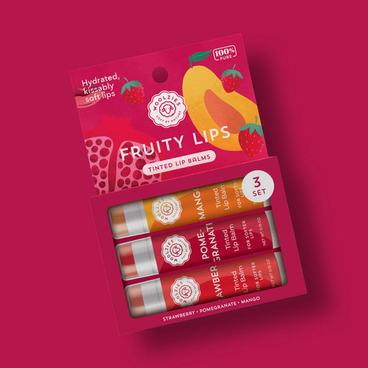 Fruity Lips Tinted Lip Balm Set of 3