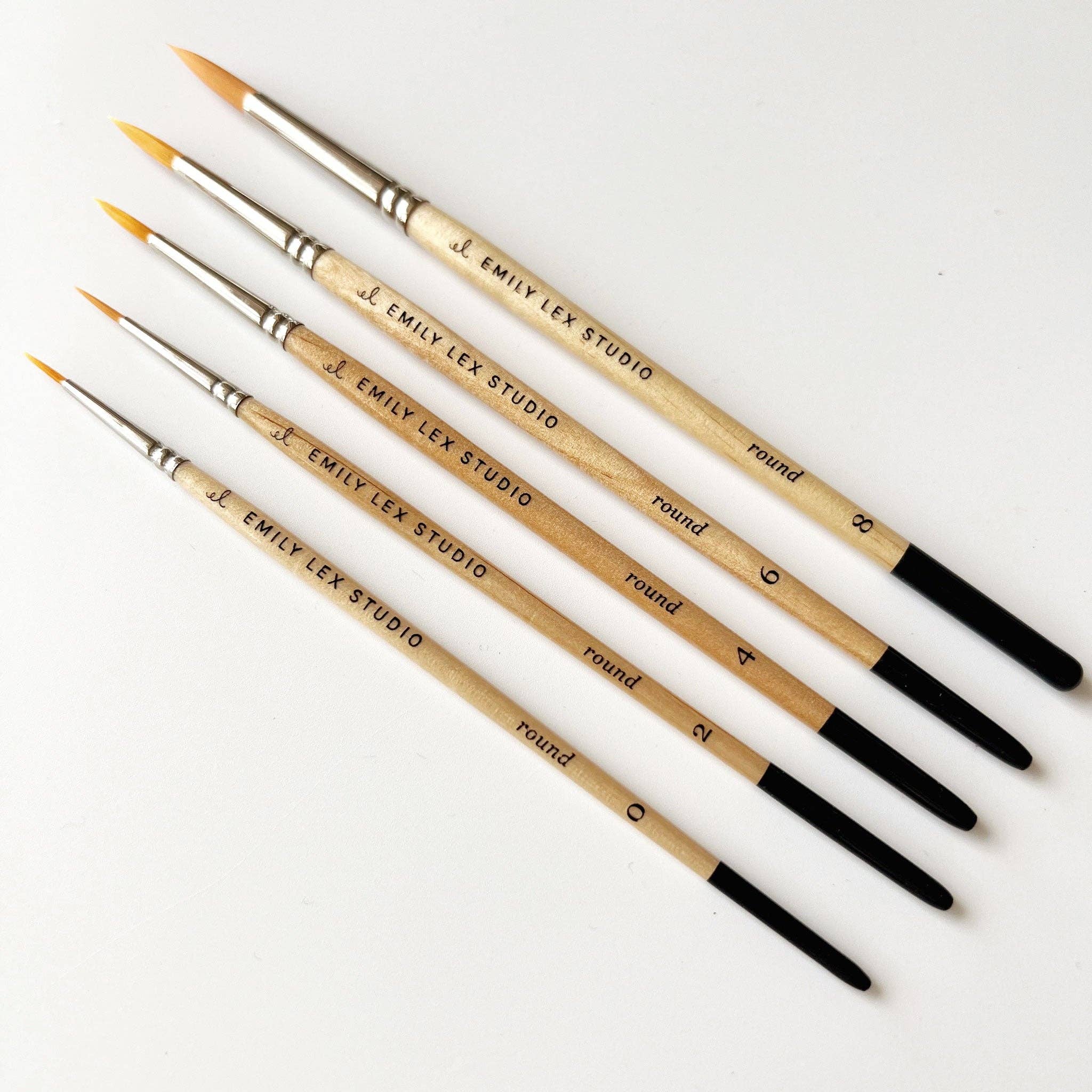 Watercolor Paint Brush Set