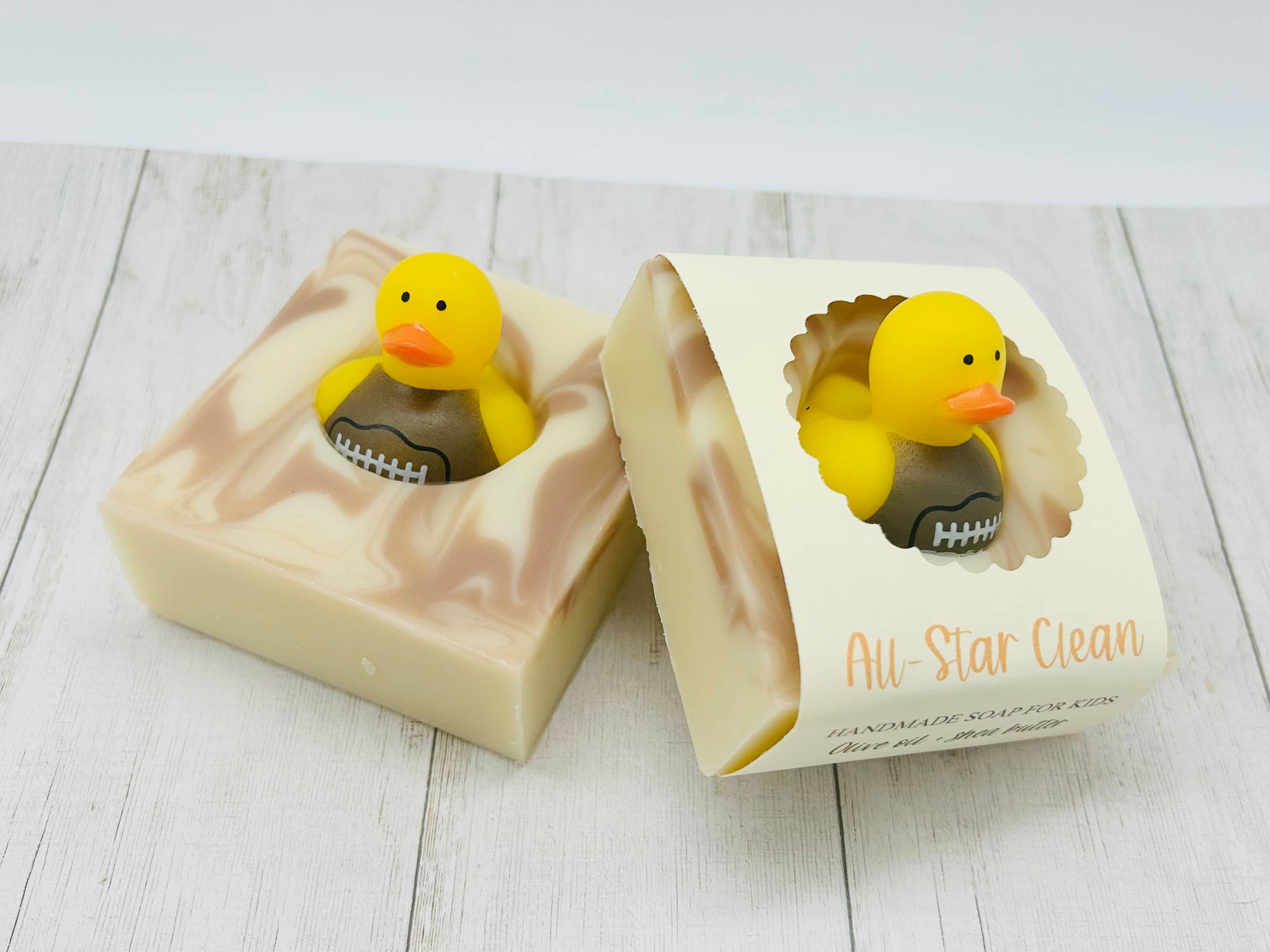 All-Star Clean Handmade Soap Bar for Kids VEGAN COLD PROCESS