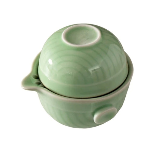 Koi Fish Kung Fu Tea Set - Green