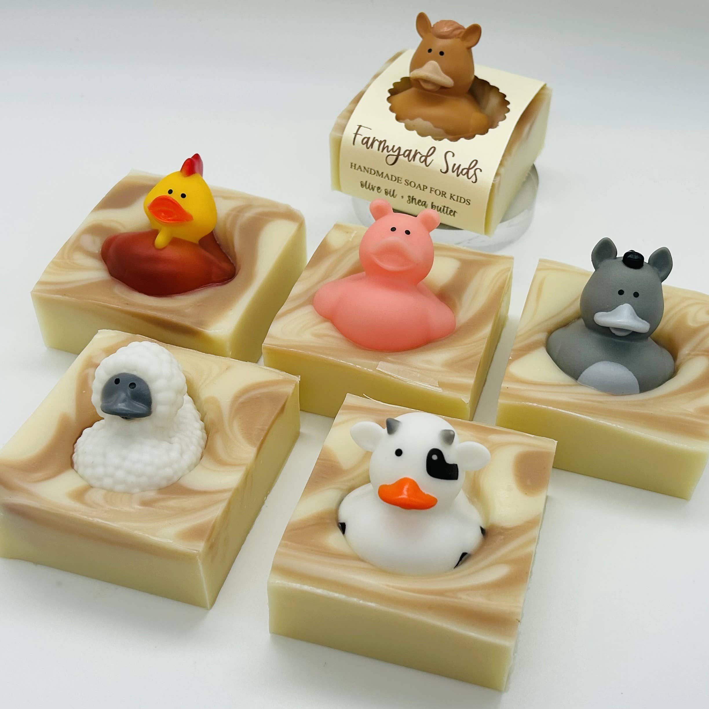 Farmyard Suds Handmade Soap Bar for Kids VEGAN COLD PROCESS
