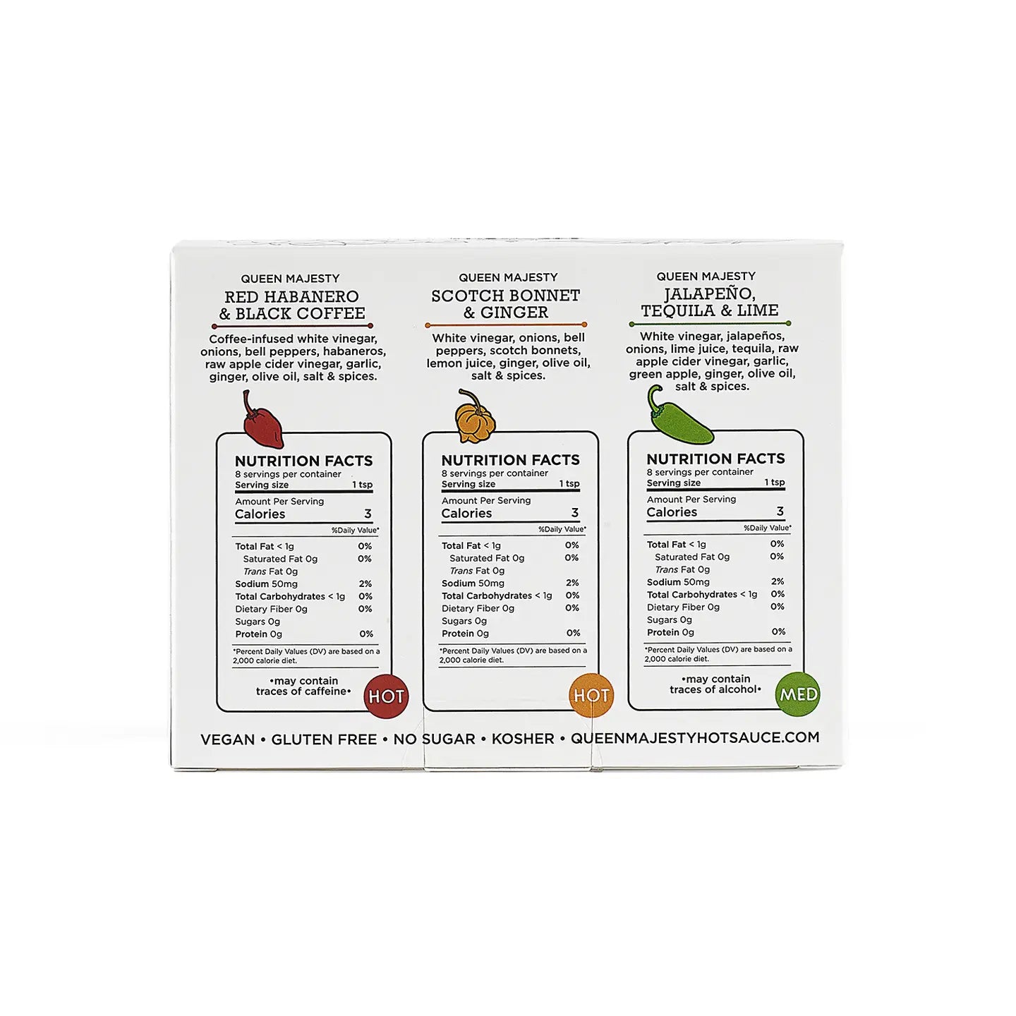 Trinity Hot Sauce Sampler