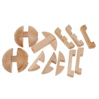 Solid Wood 3D Sphere Puzzle