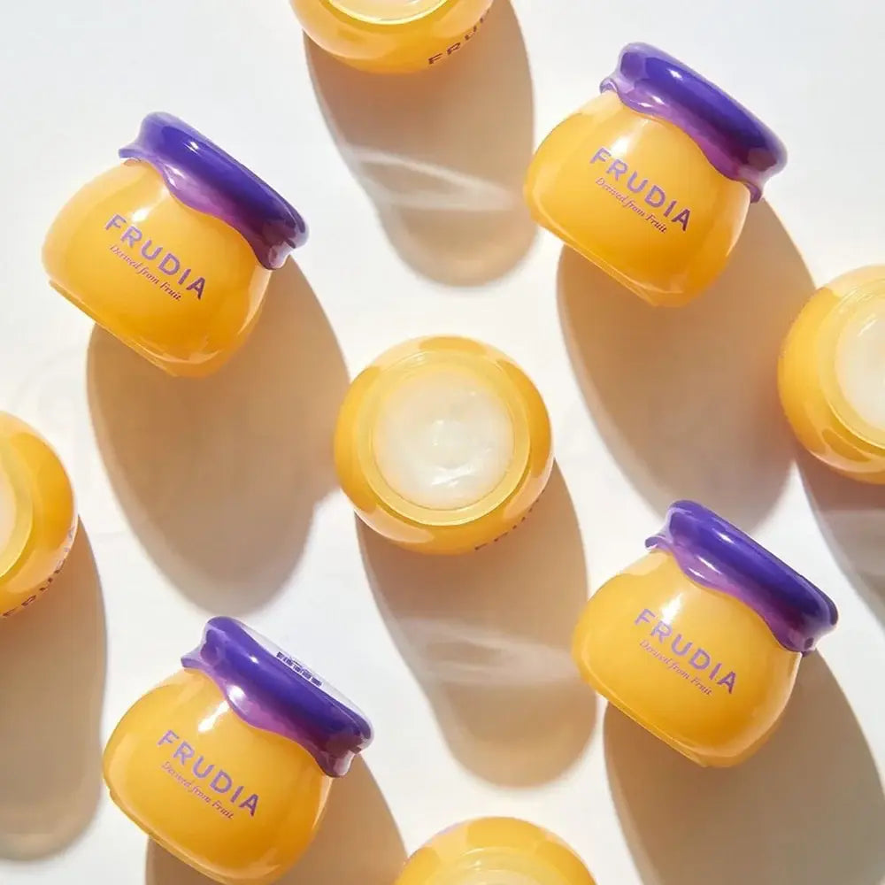 FRUDIA hydrating honey lip balm for dry chapped lips