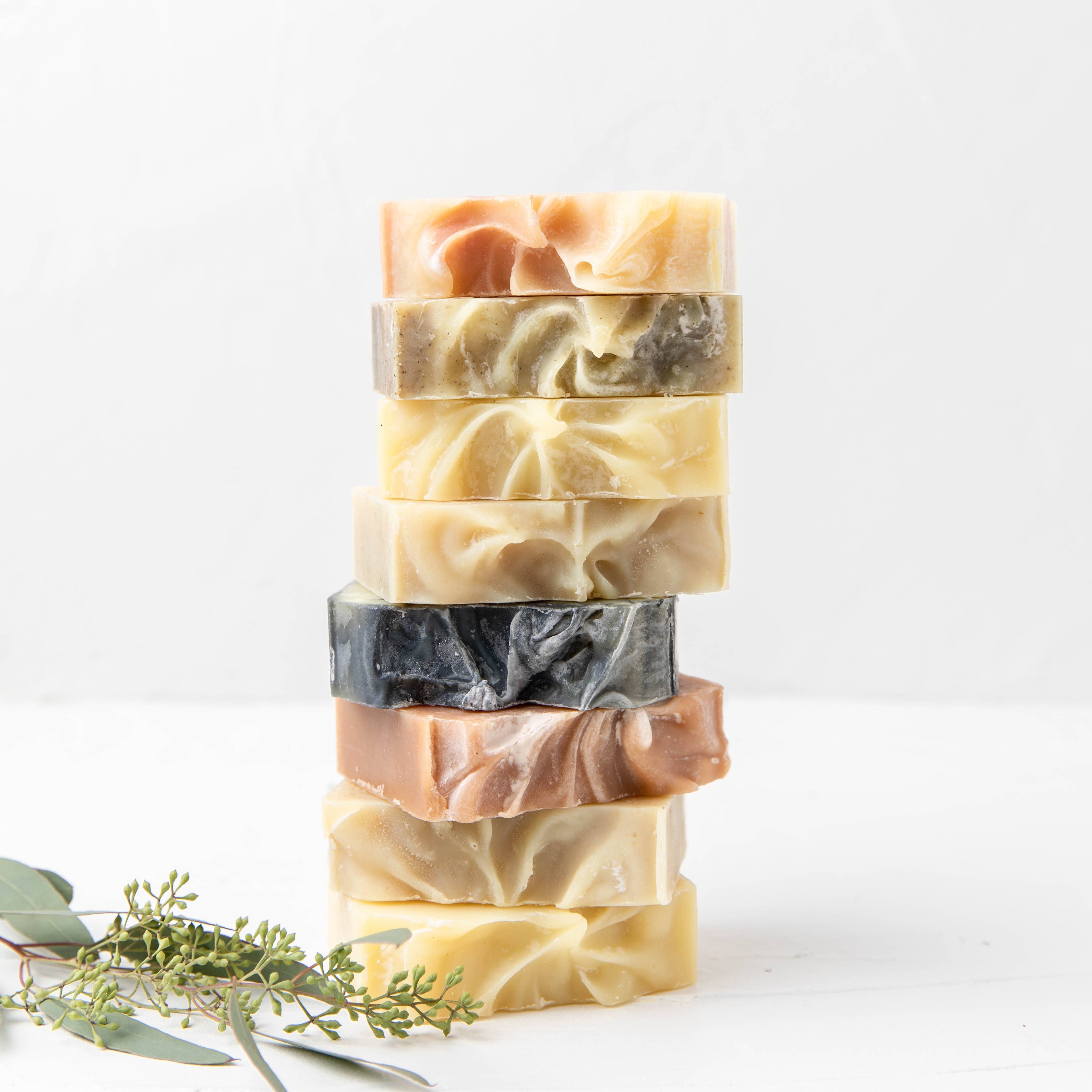4 oz Goat Milk Lavender Bar Soap by Whispering Willow