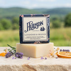 Hudson Naturals Lavender and Sweet Orange natural soap bar