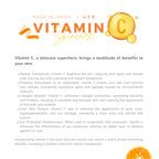Vitamin C moisturizing face toner vitamin