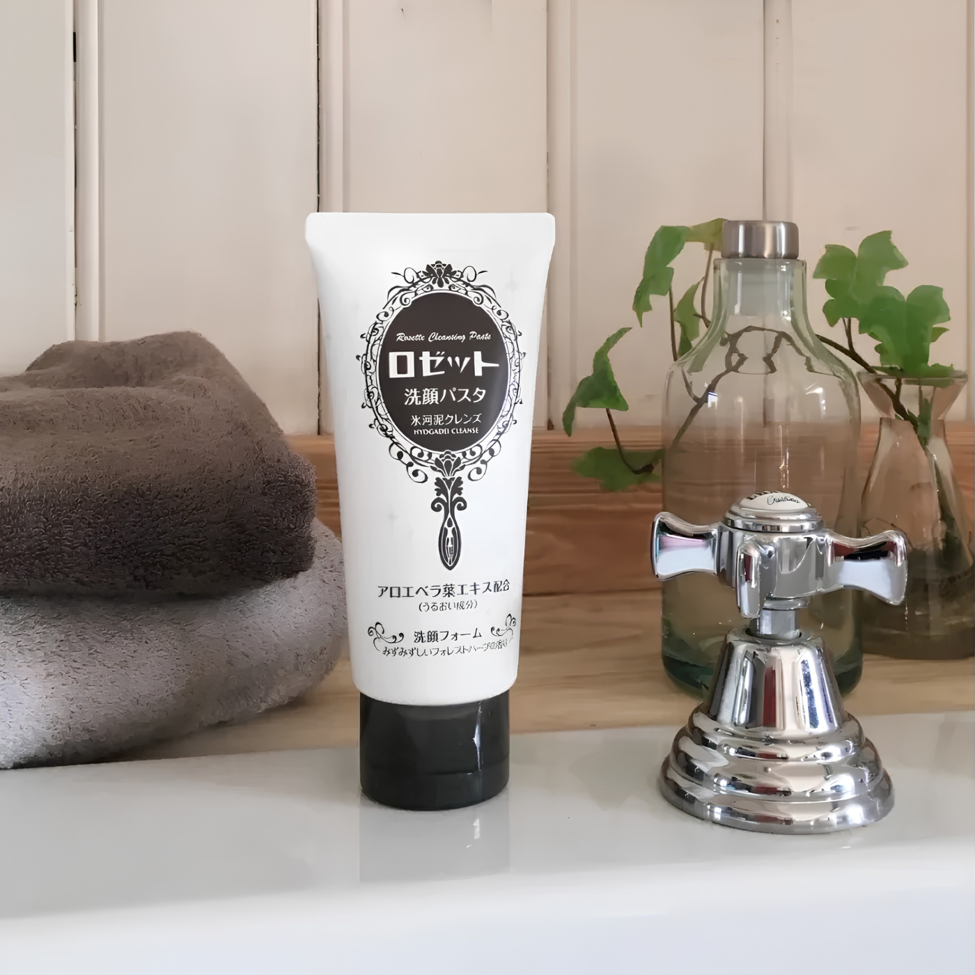 Rosette pore refining face wash