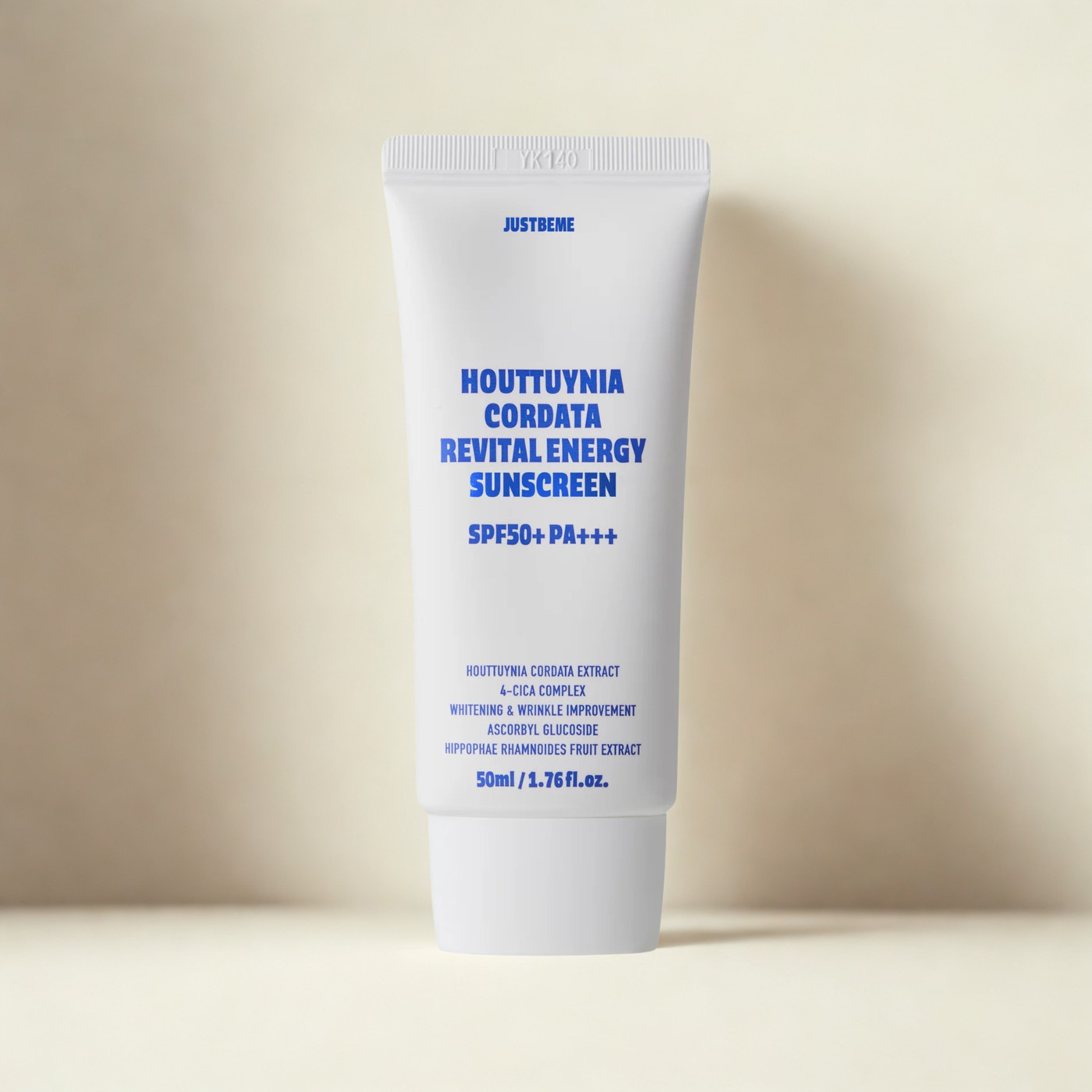 JUSTBEME houttuynia revital energy sunscreen SPF50
