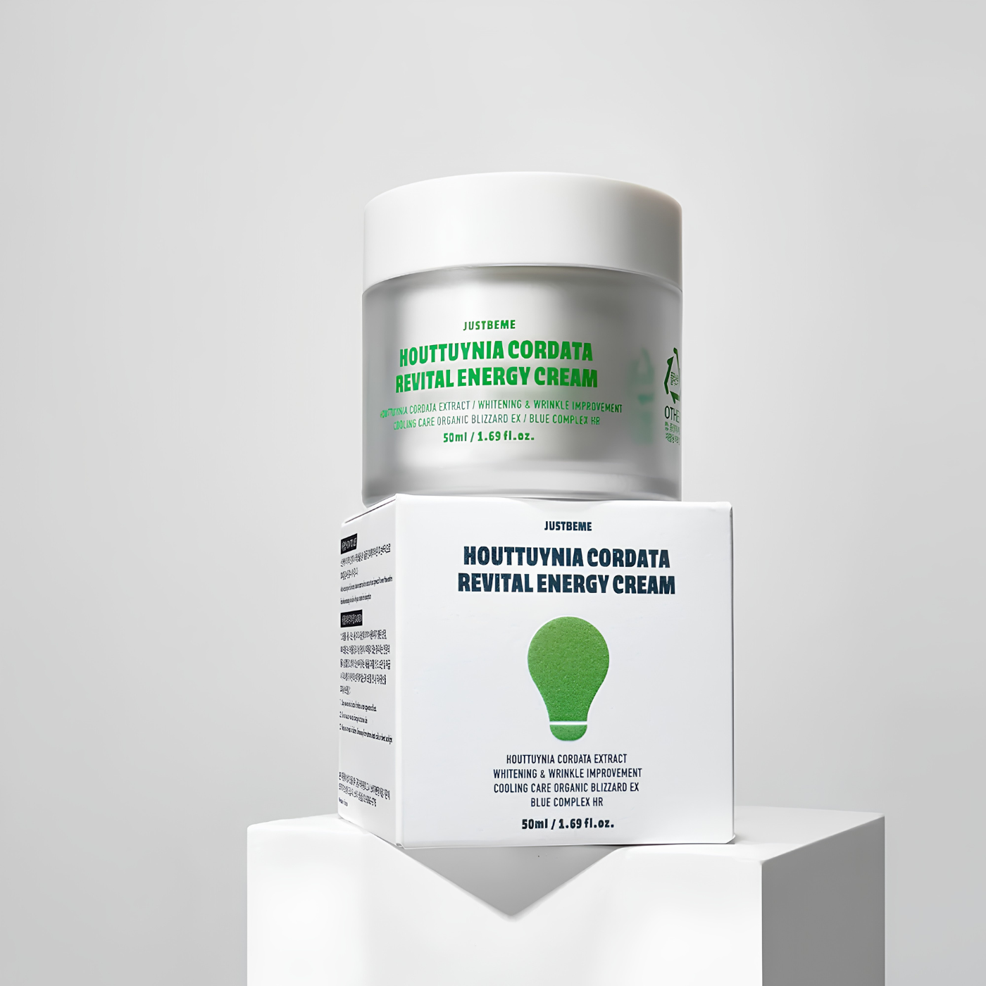 Close-up texture of hydrating soothing cream