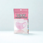 Kowa 3D Facial Mask Cherry Pink background