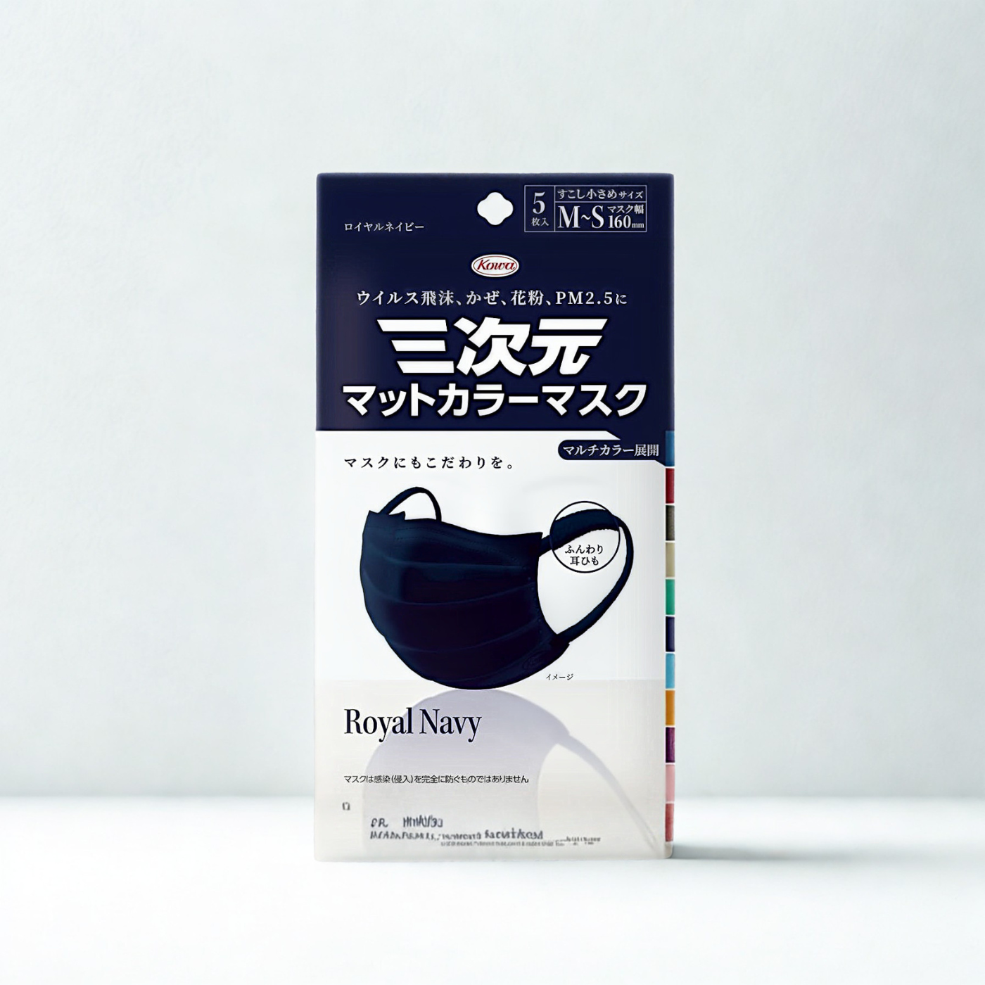 Kowa 3D Facial Mask Royal Navy background